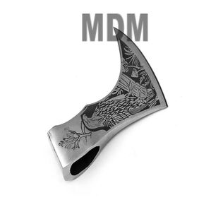 Tête de hache en acier forgé à haute teneur en carbone faite à la main pour usage industriel pour Viking Battle Tactical Forest Gardening & Camping DIY - Product Image 4