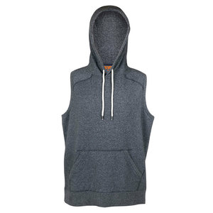 เสื้อฮู้ดผ้าฟลีซแขนกุดสำหรับผู้ชายเหมาะกับทั้งชายและหญิงเสื้อผ้ากีฬาสำหรับปีใหม่พิมพ์โลโก้แบบเลือกได้ - Product Image 6