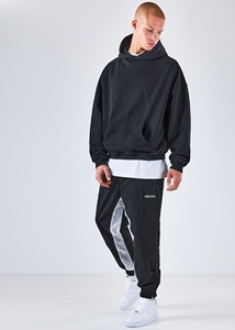 Sudadera con Capucha Unisex Oversize de Algodón Pesado de Doble Capa con Bordado y Estampado Personalizado, Ecológica, Larga, para Invierno - Product Image 4