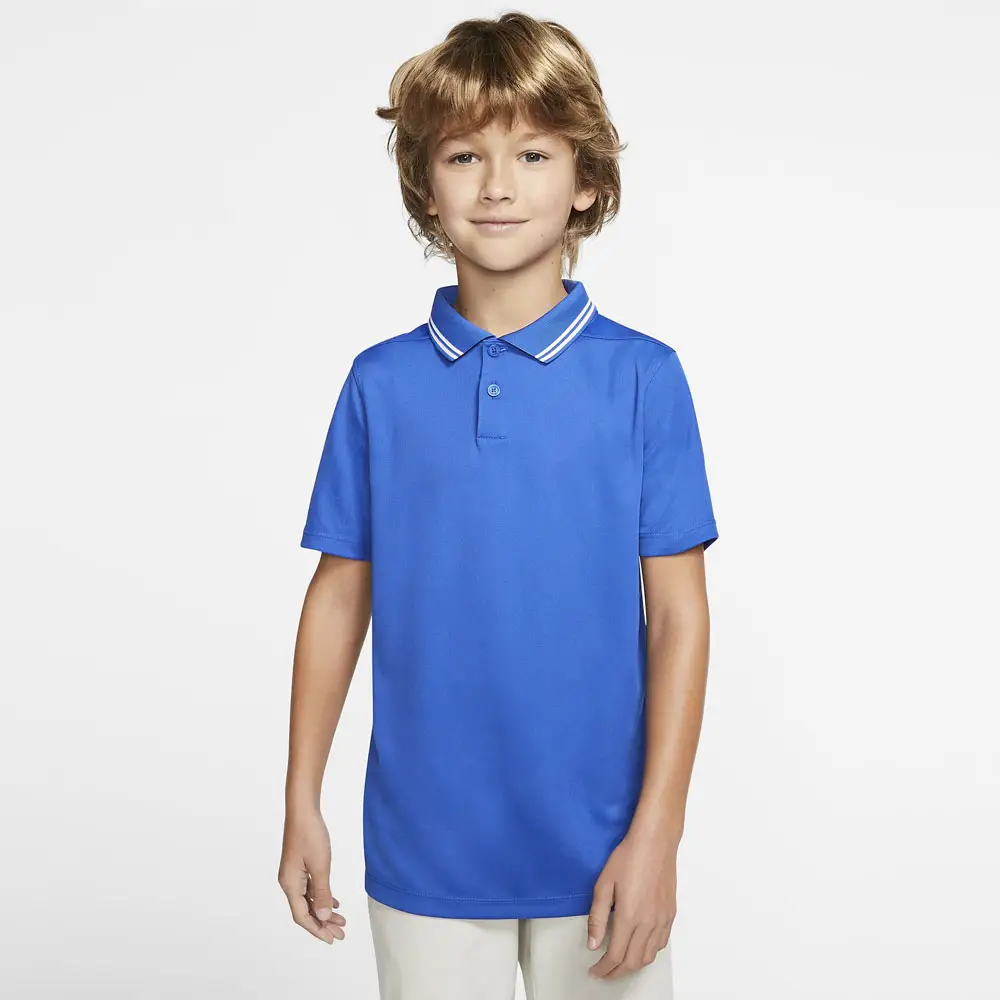 Camiseta de algodón para niños, Polo de alta calidad, manga corta