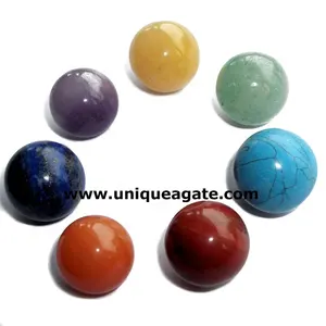 Chakra Ball Therapy Set Crystal Healing inciso Usui Reiki simboli gemma pietra preziosa energia positiva