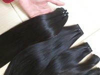Rambut Manusia Berkualitas Tinggi Terlaris, Bundel Rambut 100% Virgin Remy Gelombang Alami Tanpa Proses, Ekstensi Rambut Berkualitas Tinggi