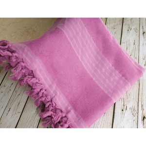 Toalla de mano de algodón comprimido, desechable, de secado rápido, teñida con hilo, color morado, ideal para viajes en avión, ¡al mejor precio! ! ! - Product Image 1