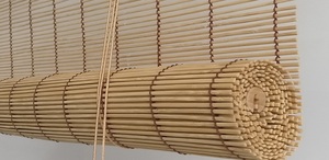 Bamboo Roll-Up <b>Curtains</b> Natural Straw <b>Panels</b> for Outdoor Pavilions and Garden Structures Vietnam - Product Image 4