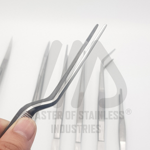 Pincettes d'alimentation en acier inoxydable, meilleure pince à épiler 2022 pour alimentation de serpent, lézard et autres produits d'animaux de compagnie, pince pour reptile - Product Image 1