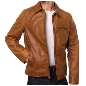 Vestes en cuir de vache pour hommes - Product Image 2