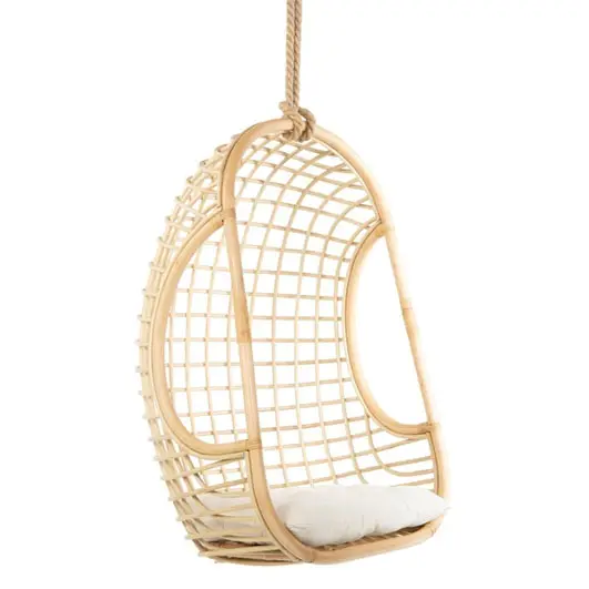 Opknoping Rotan Swing Met Leuningen, Indoor Rotan Schommelstoel In Vietnam - XD011