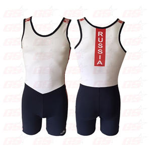 Traje de remo de equipo para mujer, traje con estampado de teñido sublimado personalizado, nuevo diseño - Product Image 1