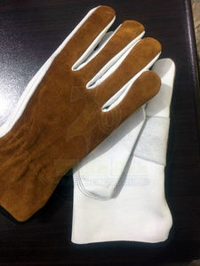 Nuevos Guantes de Conducción de Cuero Vacuno Blanco Pak WP-1005 XL, Multifuncionales, de Invierno, de Seguridad, Anti-Impactos, Anti-Calor, Antideslizantes - Product Image 6