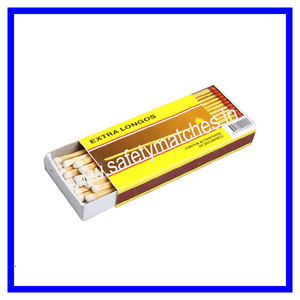 Allumettes promotionnelles Boîte d'allumettes de sécurité 55x48x8mm avec 25 bâtonnets Impression durable pour les événements de marque - Product Image 5