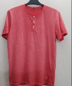 Bangladesh/Dhaka Stock Lote Etiquetas de marca Hombres 100% Algodón Ropa Teñida Anti-Pilling Transpirable Ecológico Casual Corto - Product Image 1