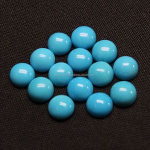 Turquoise naturelle à 100%, pierres précieuses de guérison en vrac, approvisionnement en gros, coupe ovale facettée, qualité supérieure, fabrication de bijoux, turquoise bleue en vrac - Product Image 6