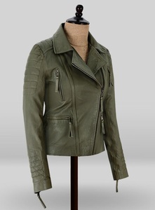 Chaqueta de motorista de piel de vaca con cremallera para hombre, nuevo diseño, disponible en todos los colores, Invierno 2021 - Product Image 2