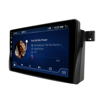 Navigation de voiture d'approvisionnement d'usine intégrée dans le système Android 12 autoradio 2 Din 9 "lecteur DVD de voiture d'image de recul sans fil pour BMW E46