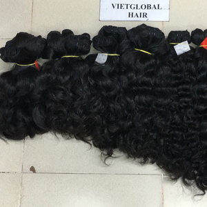 Extensiones de Cabello 100% humano, mechones de pelo camboyano virgen, venta al por mayor, barato - Product Image 1