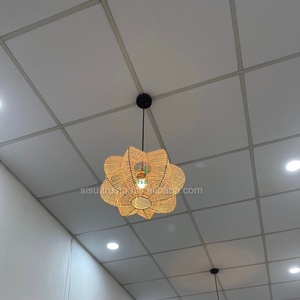 โคมไฟหวาย, โคมไฟห้อยทำมือ, โคมไฟตกแต่งศิลปะ, ดีไซน์ไม่ซ้ำใคร/ ผลิตในเวียดนาม/ SISU/ RL-618 - Product Image 6