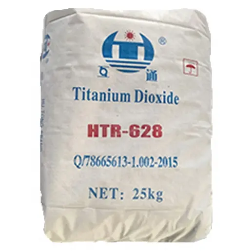 Pigmento de dióxido de titanio rutilo Tio2 HTR-628