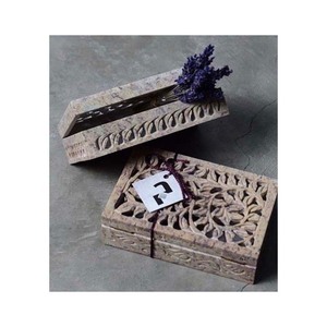 ตกแต่งแฮนด์เมดSoapstoneกล่องเครื่องประดับ - Product Image 1