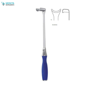 Retractor Martin, dos puntas afiladas, 22,5 cm, retractores de alta calidad - Product Image 1