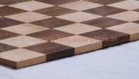 Boîte en carton personnalisée avec logo, plateau de jeu d'échecs en bois de haute qualité, double face, sans bordure, élégant, table de jeu