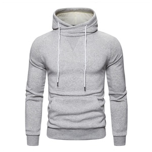 2024 logotipo personalizado de gran tamaño suave algodón pulóver en blanco liso sudaderas con capucha Unisex Casual hombres sudaderas con capucha - Product Image 3