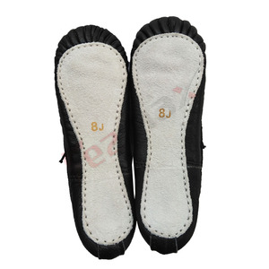 Fezmax-zapatos de Ballet de cuero, zapatillas suaves de baile - Product Image 3