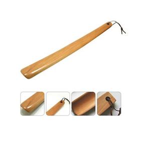 Estilo Acacia Wood Shoe Horn Hotel para mujeres y niños usando Shoe Horn Helper use personalizar tamaño precio asequible - Product Image 4