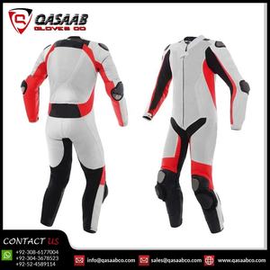 Costumes de course de moto personnalisés de haute qualité en cuir neuf coupe-vent et respirant pour vêtements de sport de motards - Product Image 2