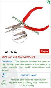 Pince à maillons pour bracelets GS 1246A Outils de bijouterie pour bijoutiers - Product Image 2