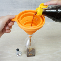Foheel — entonnoir de cuisine en Silicone pliable, fabriqué à taïwan pour verseur d'épices liquide