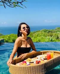 Plateau flottant en rotin tissé à la main, service de luxe, natation avec forme ronde, livraison gratuite - Product Image 6