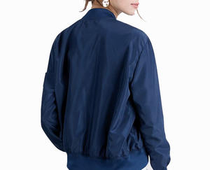 แจ็คเก็ตนักบินหนังซาตินน้ำหนักเบาแนววินเทจใส่ได้ทั้งชายและหญิงเสื้อกันลมมีกระเป๋าหลายกระเป๋าสำหรับฤดูใบไม้ผลิ - Product Image 2