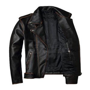 Men Jackets Leather Jackets for Motorbike Riding Leather High Quality Jackets - Product Image 2
