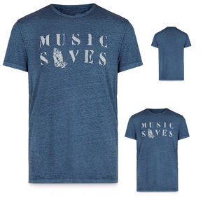 Diseño personalizado de cuello redondo, estampado de pantalla informal de estilo libre, cómodo, negro y azul, para niños y hombres, según lo necesario del cliente - Product Image 4