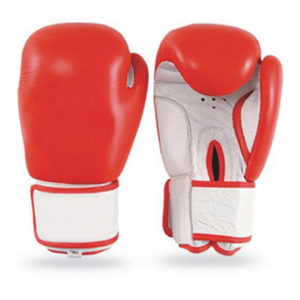 Guantes de boxeo de cuero de vaca de todos los tamaños para artes marciales y ejercicios de perforación - Product Image 2
