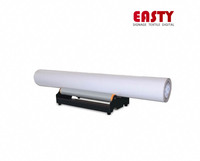 Máquina Laminadora Semiautomática EASTY de 1600 mm, 63 Rollos Fríos y Calientes, 60 pulgadas/min, 1 Año de Garantía para Cartones Industriales