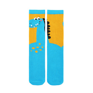 Chaussettes pour enfants bas de fille étudiant bébé sur le genou chaussettes <span class=keywords><strong>dinosaure</strong></span> haut tube - Product Image 1