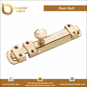 Perno de puerta de dirección lateral, acabado de latón, 100mm, Hardware de puerta para compradores a granel genuinos al menos precio - Product Image 2