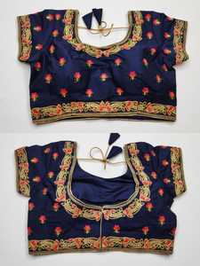 เสื้อเบลาส์ผ้าเรยอนสำหรับสตรีผ้าเรยอนปักลวดลายสวยงามเสื้อใส่ไปงานเลี้ยง - Product Image 4