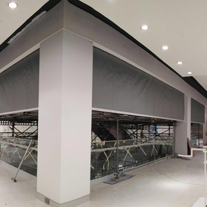 Cortina Cortafuegos Certificada MOTTO International con Puerta de Tela para Aplicaciones en Supermercados - Product Image 1