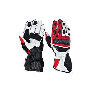 Outdoor Full-finger Breathable Bikers Custom Made PU Leather Motorbike Patchwork <b>Touchscreen</b> Motorcycle Riding Racing <b>Gloves</b> - Product Image 1