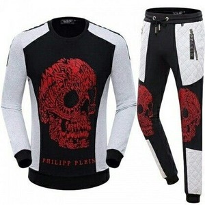 Track Suite Nueva llegada chándal 2 piezas zip up set para hombres nuevos colores traje de Jogger para hombre grande y alto - Product Image 3