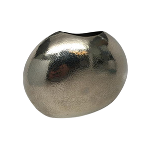 Juego de 2 Jarrones de Flores Modernos de Aluminio Martillado Hechos a Mano de Diferentes Tamaños para Decoración de Mesa de Eventos de Boda - Product Image 5