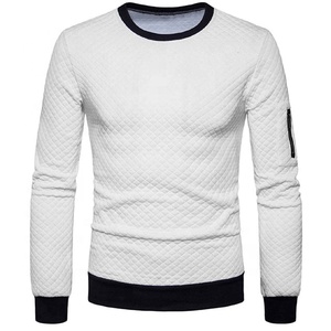 Moda llano Negro hombres Camisetas cuello redondo - Product Image 3