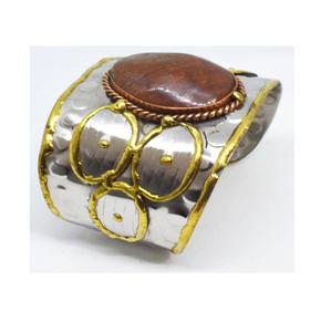 Novedad Otoño-Invierno 2024, Brazalete de Latón Oxidado Indiana, Joyería Geométrica, Brazalete de Latón, Oferta Black Friday - Product Image 2
