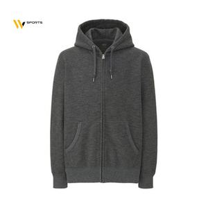 Sudadera con Capucha Extra Grande con Cierre y Logotipo Personalizado, de Invierno, de Alta Calidad, 100% Algodón, Forro Polar, Bordada, Tejida e Impermeable - Product Image 3