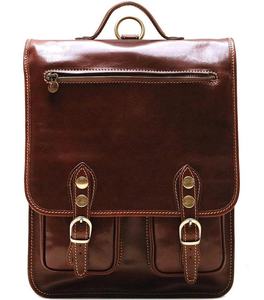Vintage <b>Men</b> Leather Laptop <b>Bag</b> Pack Backpack for Travelling FOS-0071 - Product Image 1