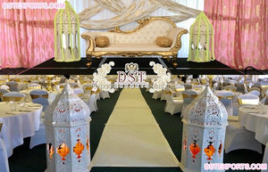 Escenario DE BODA árabe Lámparas marroquíes Decoración Bajo presupuesto Decoración de escenario de boda al aire libre Decoración de boda única Marroquí - Product Image 3