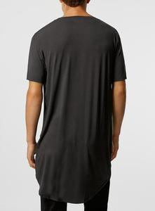 T-shirt surdimensionné 100% coton pour homme de couleur unie avec col rond Design vierge pour des créations personnalisées - Product Image 5