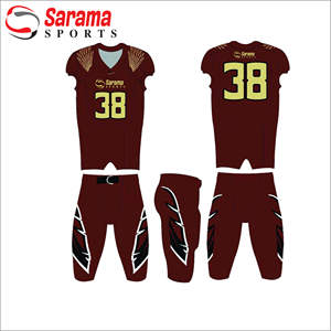 Uniformes de fútbol americano, bordado personalizado de alta calidad, 7 V, Bandera de fútbol americano - Product Image 1